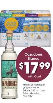 Ralphs Cazadores Blanco offer