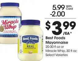 Ralphs Best Foods Mayonnaise offer