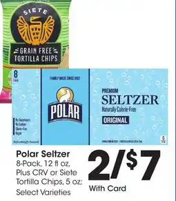 Ralphs Polar Seltzer offer