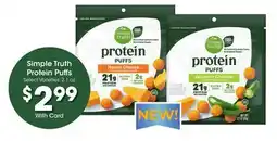 Ralphs Simple Truth Protein Puffs offer
