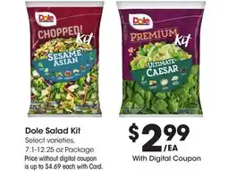 Ralphs Dole Salad Kit offer