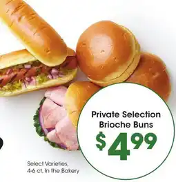 Ralphs Private Selection Brioche Buns offer