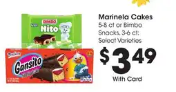 Ralphs Marinela Cakes offer
