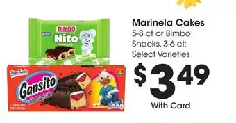 Ralphs Marinela Cakes offer