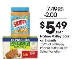 Ralphs Nature Valley Bars or Biscuits offer