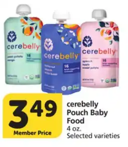 Vons cerebelly Pouch Baby Food offer