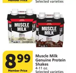 Vons Muscle Milk Genuine Protein Shakes offer