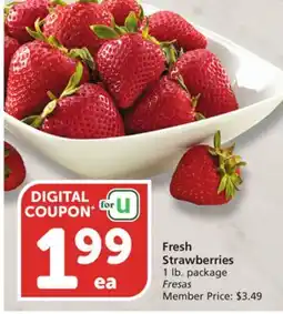 Vons Fresh Strawberries offer