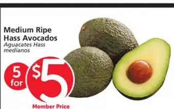 Vons Medium Ripe Hass Avocados offer