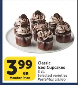 Vons Classic Iced Cupcakes offer