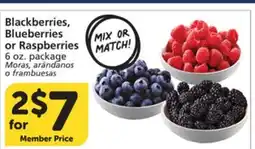 Vons Blackberries, Blueberries or Raspberries offer