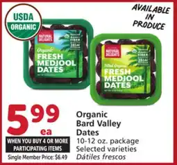 Vons Organic Bard Valley Dates offer