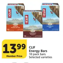 Vons CLIF Energy Bars offer