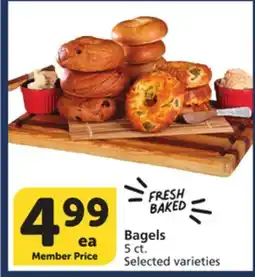 Vons Bagels offer