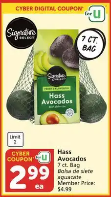 Vons Hass Avocados offer