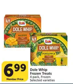 Vons Dole Whip Frozen Treats offer