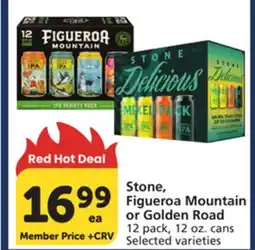 Vons Stone, Figueroa Mountain or Golden Road offer