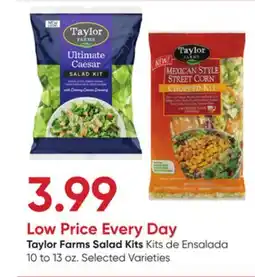 Stater Bros Taylor Farms Salad Kits offer