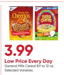 Stater Bros General Mills Cereal offer