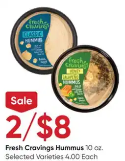 Stater Bros Fresh Cravings Hummus offer