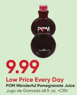 Stater Bros POM Wonderful Pomegranate Juice offer
