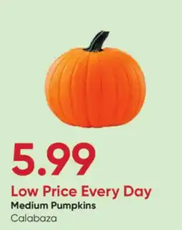 Stater Bros Medium Pumpkins offer