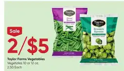 Stater Bros Taylor Farms Vegetables offer