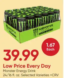 Stater Bros Monster Energy Drink offer