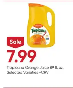 Stater Bros Tropicana Orange Juice offer