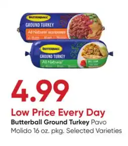 Stater Bros Butterball Ground Turkey offer