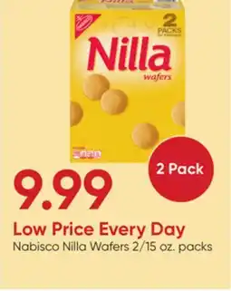 Stater Bros Nabisco Nilla Wafers offer