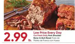 Stater Bros Pork Shoulder Bone-In Butt Roast offer