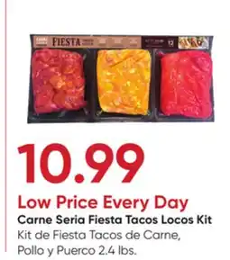 Stater Bros Fiesta Tacos Locos Kit offer
