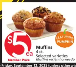 Albertsons Muffins offer