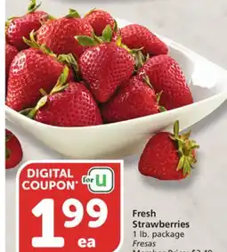 Albertsons Fresh Strawberries offer