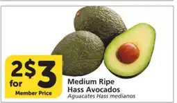 Albertsons Medium Ripe Hass Avocados offer
