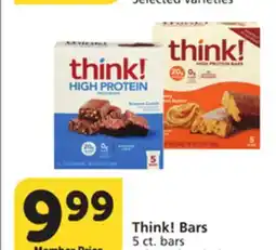 Albertsons Think! Bars offer