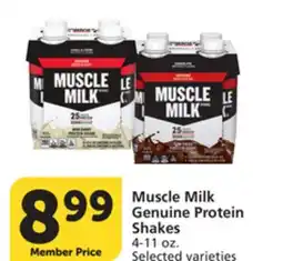 Albertsons Muscle Milk Genuine Protein Shakes offer