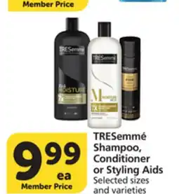 Albertsons TRESemmé Shampoo, Conditioner or Styling Aids offer