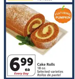 Albertsons Cake Rolls offer