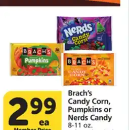 Albertsons Brach's Candy Corn, Pumpkins or Nerds Candy offer