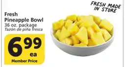 Albertsons Fresh Pineapple Bowl offer