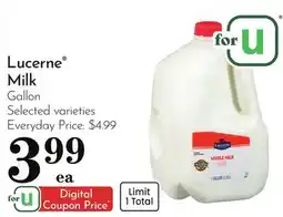 Pavilions Lucerne Milk offer