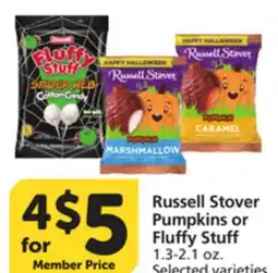 Albertsons Russell Stover Pumpkins or Fluffy Stuff offer