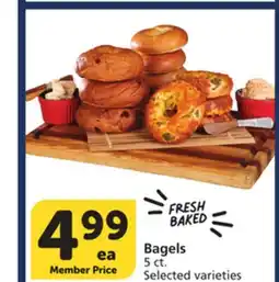 Albertsons Bagels offer