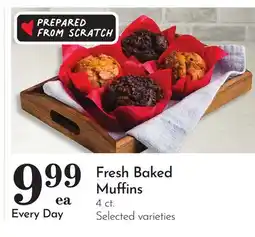 Pavilions Fresh Baked Muffins offer
