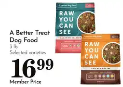 Pavilions A Better Treat Dog Food offer