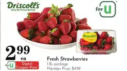 Pavilions Fresh Strawberries offer