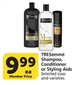 Pavilions TRESemmé Shampoo, Conditioner or Styling Aids offer