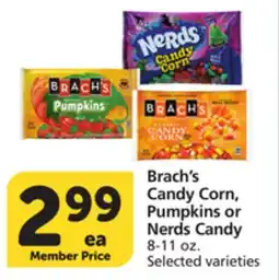 Pavilions Brach's Candy Corn, Pumpkins or Nerds Candy offer